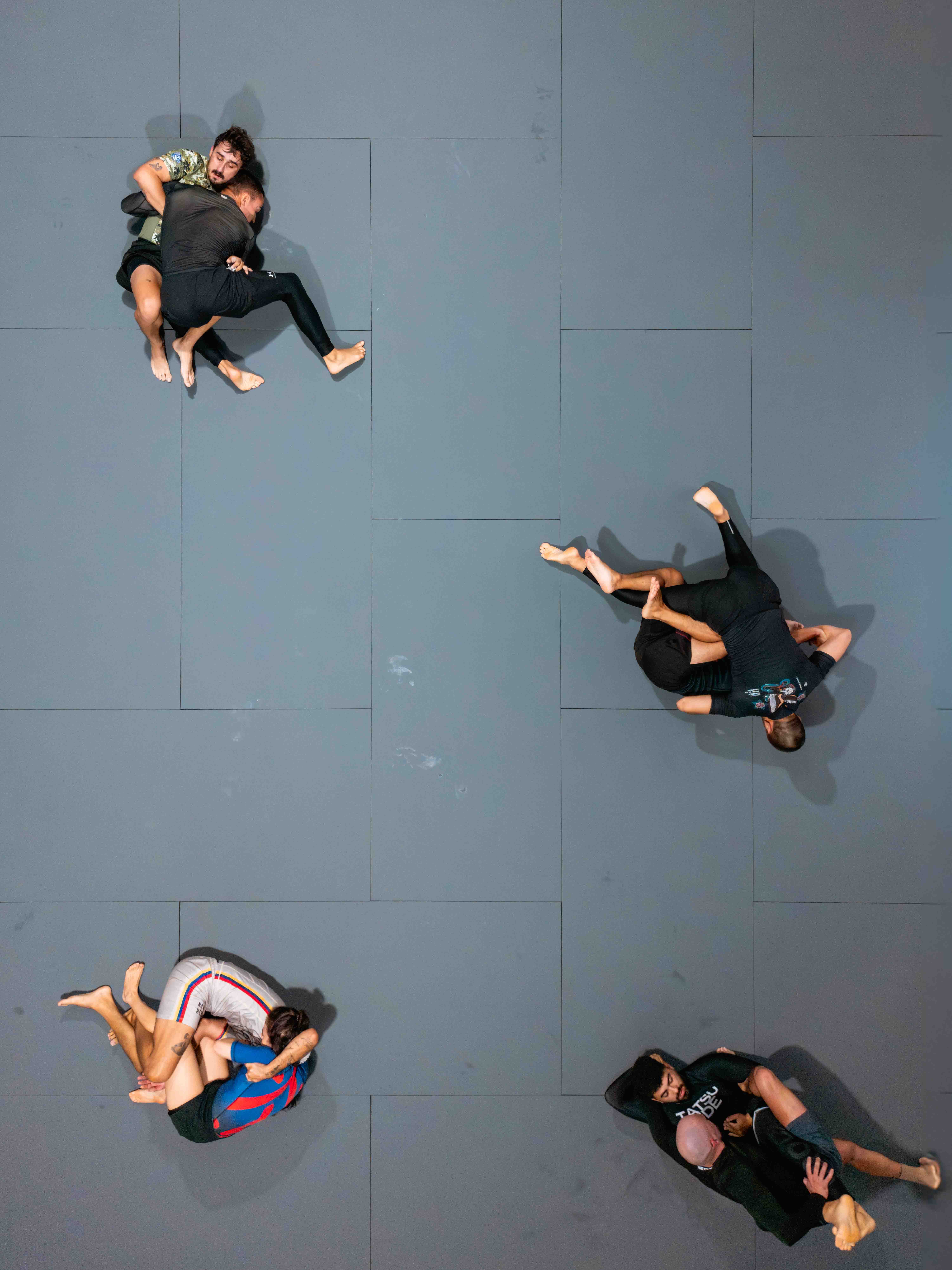 Vista aérea do espaço Cisma Jiu-Jitsu, Porto