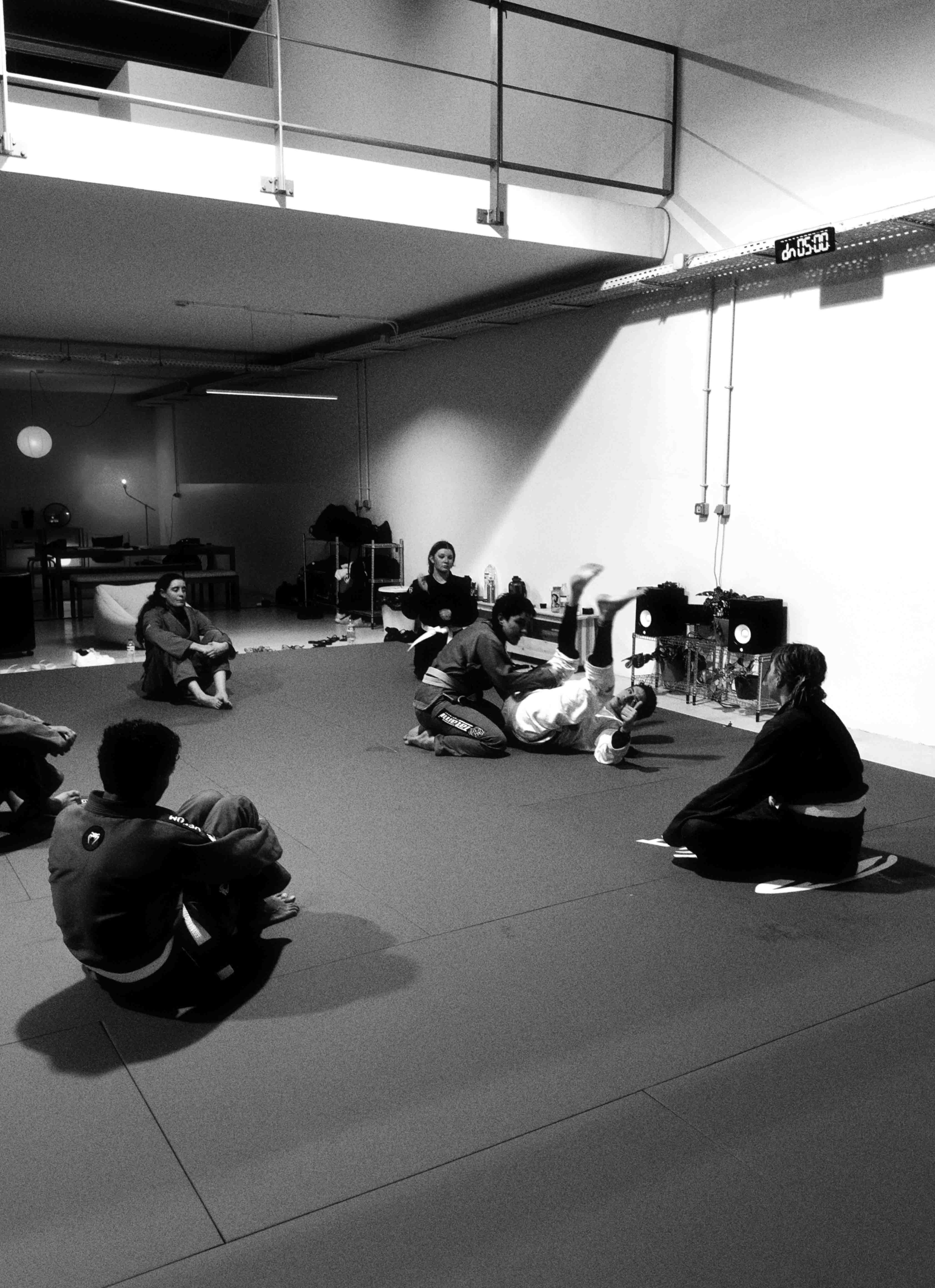 Aula de Jiu-Jitsu com kimono na Cisma, Porto
