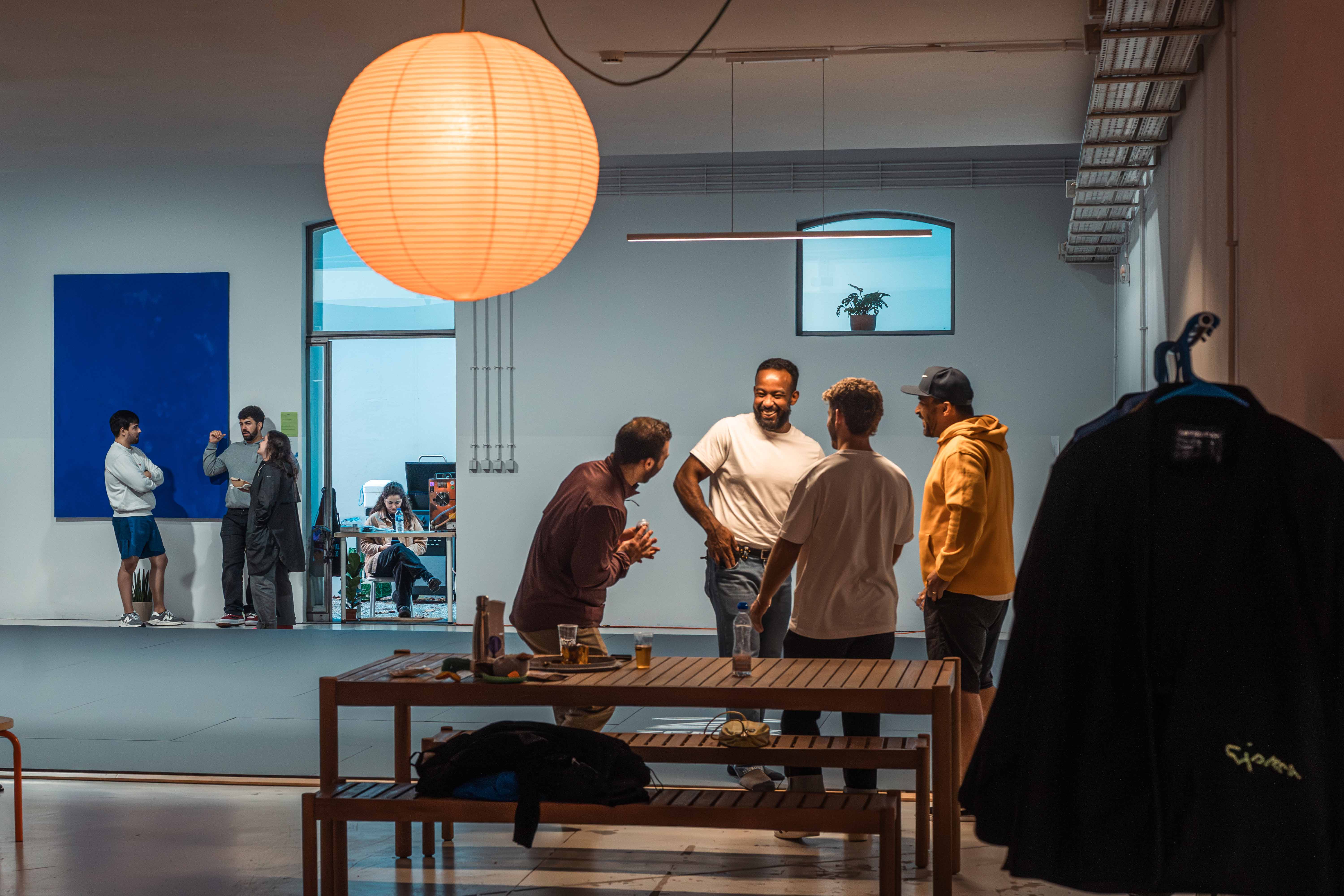 Visitantes a treinar Jiu-Jitsu na Cisma, Porto